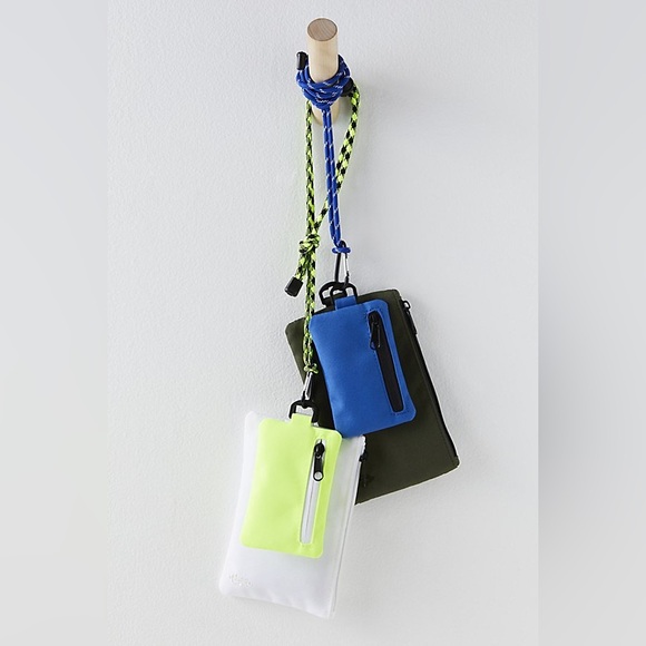 Free People Handbags - Free People , Green, and White Crossbody Bag